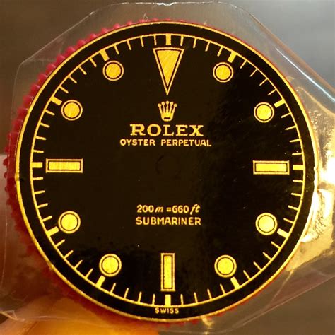 rolex dial sticker